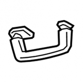 Ceiling handle rear right Ford Fusion mk5 17-20 gray