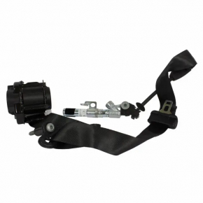 Driver's seat belt Ford Mustang mk6 18-rest coupe black, with tensioner