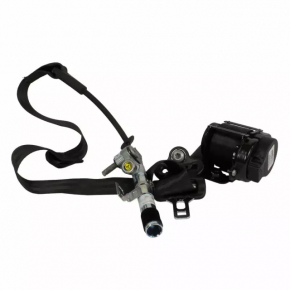Driver's seat belt Ford Mustang mk6 18-rest coupe black, with tensioner