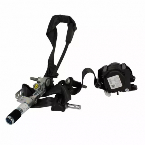 Driver's seat belt Ford Mustang mk6 18-rest coupe black, with tensioner