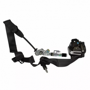 Driver's seat belt Ford Mustang mk6 18-rest coupe black, with tensioner