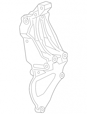 Generator bracket Chevrolet Malibu 13-14 2.4 hybrid