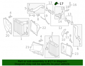 Intake Air Temperature Sensor Porsche Cayenne 958 11-17 4.8 Turbo