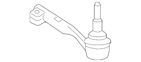 Right steering tip for BMW i3 14-21