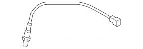 Lambda probe second Hyundai Tucson 16-18 1.6T