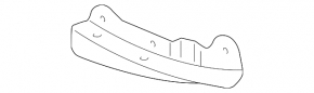 Front bumper mudguard right Audi Q7 4L 10-15 S-line