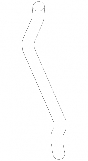 Upper cooling pipe Audi A3 8V 15-16 2.0 TDI