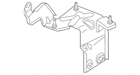 ABS unit bracket VW Jetta 19-24 lower