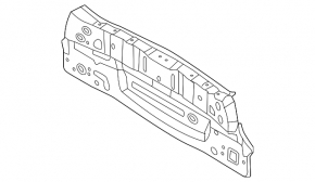 Rear panel Kia Soul 14-16