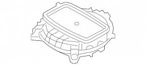 Subwoofer Audi A3 8V 15-20 4d, 5d, Bang and Olufsen