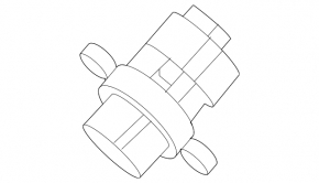 Air temperature sensor in the cabin Hyundai Ioniq 17-22 in the dashboard