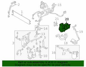 Kia EV6 22-24 AWD Air Conditioning Compressor