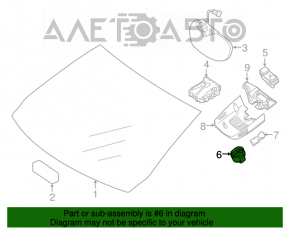Rain sensor Mercedes GLA 14-20