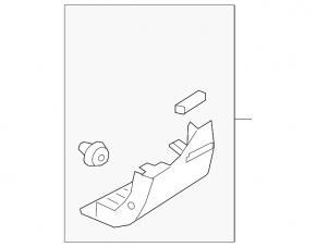 Front left mudguard Mazda CX-3 16-21