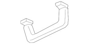 Ceiling handle front left Lincoln MKZ 17-20 gray