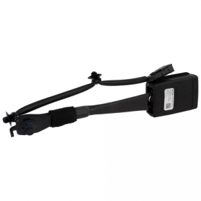 Black Ford Mustang mk6 15-17 driver's seat belt latch with wire