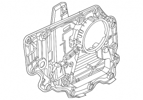 Window lift mechanism rear right Ford Mustang Mach-E 21-23