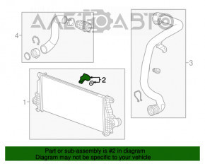 Boost Sensor Chevrolet Malibu 16-19 1.5T