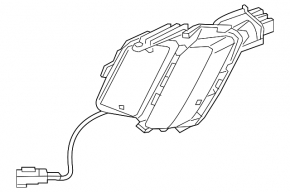 Daytime running light (DRL) left Volvo XC60 14-17 TYC