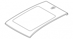 Metal roof for BMW X1 F48 16-22 without panoramic windows