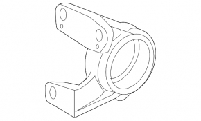 Front right axle shaft bracket for Lexus NX300h 15-21