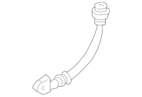 Front right brake hose for Nissan Titan 17-24