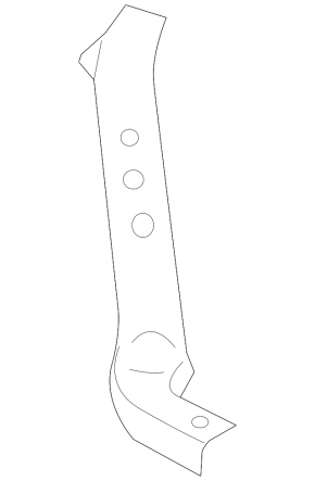 Right eyelash TV bracket for Subaru Forester 14-18 SJ