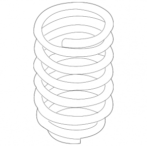 Rear left spring for Kia Sportage 17-22 FWD under sunroof