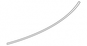 Mitsubishi Outlander 22-25 tailgate glass seal