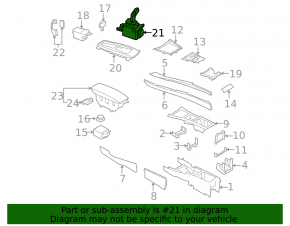Gearbox shifter BMW X5 X6 E70 E71 07-13