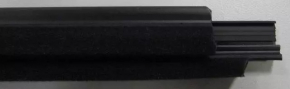 Door-glass molding, central front right, Toyota Prius 2009-2010