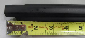 Door-glass molding, central front right, Toyota Prius 2009-2010