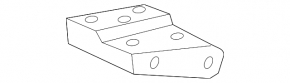 Front right wing bracket VW Touareg 11-17