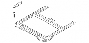 Hatch mechanism frame Hyundai Elantra 21-