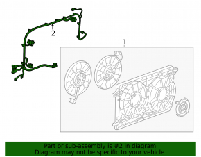 Chevrolet Volt 16- Cooling Fan Wiring
