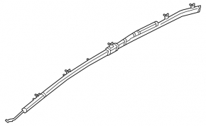 Airbag airbag side curtain left Hyundai Ioniq 17-22