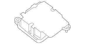 Infiniti JX35 QX60 13-13 SRS Airbag Computer Module