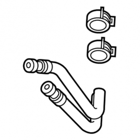 Oil cooling pipes for automatic transmission Ford Edge 19- 2.0T
