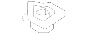 Radiator bracket upper left Ford Escape MK4 20-