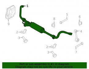 Active front stabilizer for Porsche Cayenne 19-26