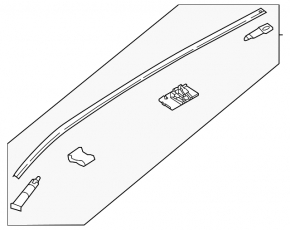 Right roof lining for Mazda CX-50 23-25
