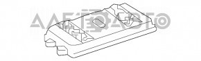 SIGNAL REGISTRATION AND CONTROL MODULE SAM front Mercedes W164 ML