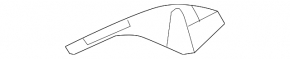 Roof lining bracket, outer rear right, BMW i3 14-21