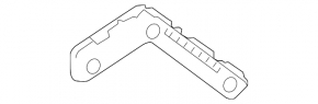 Right front bumper mount for Toyota Corolla 14-16 pre-rest, Sport
