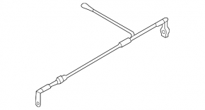 Positive battery terminal VW Passat b8 16-19 USA