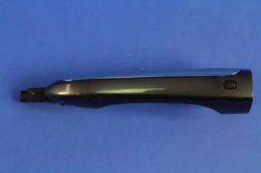 Door handle outer front left Chrysler 200 15-17 keyless, chrome strip