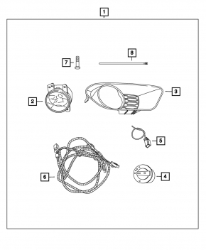 Dodge Durango 11-16 Light Control