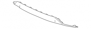 Honda CRV 15-16 rear bumper lip