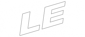 LE emblem on the tailgate of the Toyota Sienna 21-26