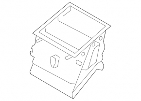 Heater assembly VW Touareg 11-17 without dry heater
